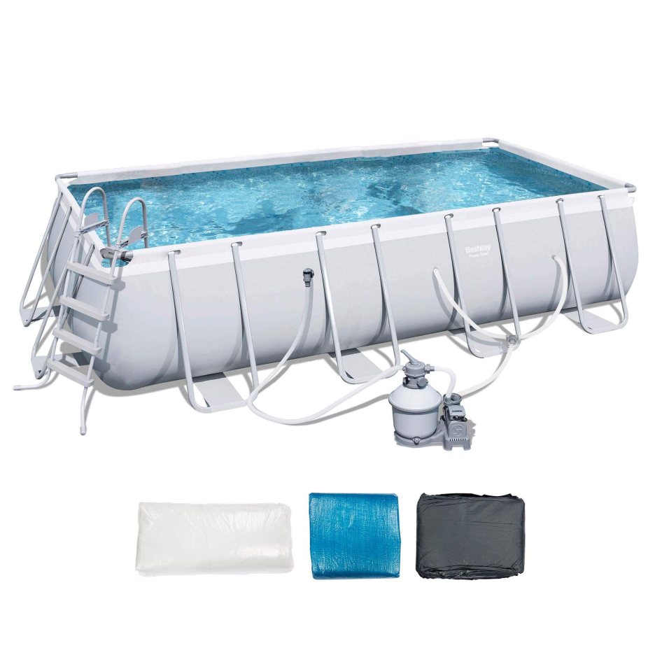 【Sports&Outdoors】【BS】532x266x132 Swimming Pool Family Adult Paddling Pool Outdoor