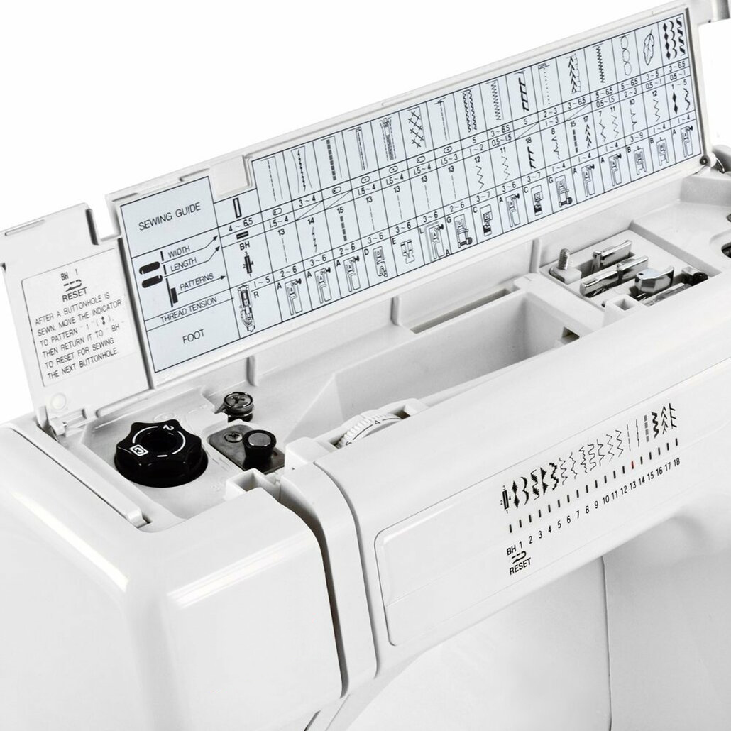 JAN 3160QDC Computerized Sewing Machine w/ Hard Cover + Extension Table + Quilt Kit + More!