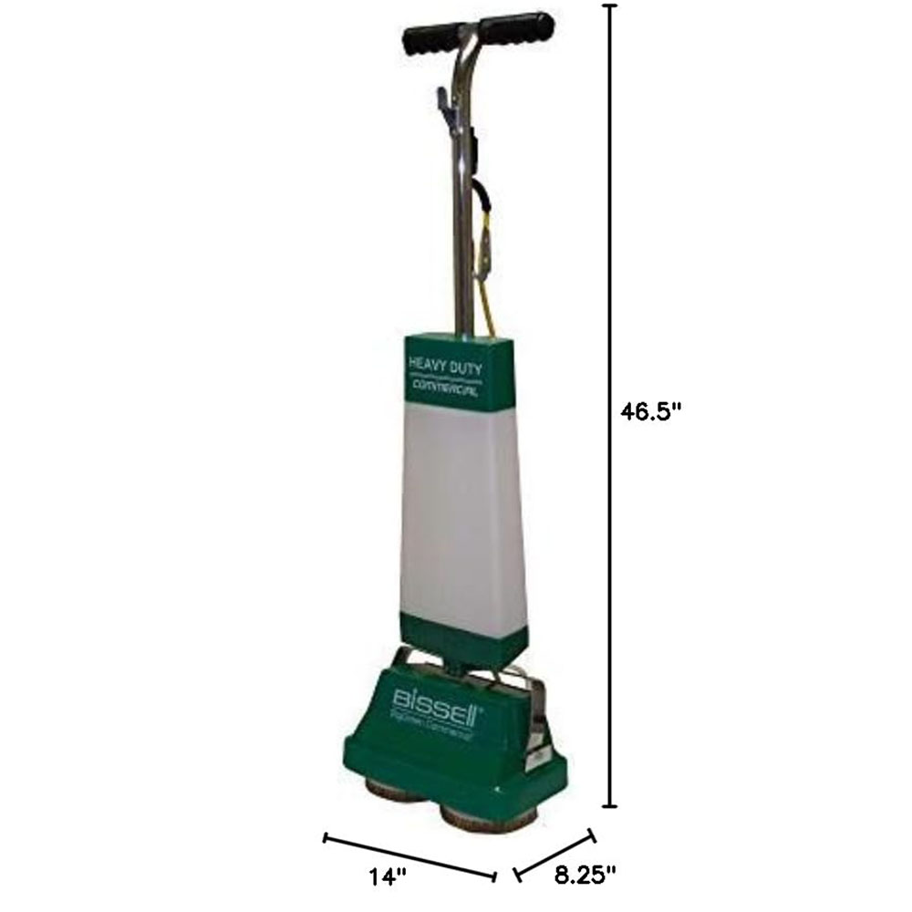 BiSSEll BigGreen BGFS5000 Portable Dual Brush Floor Cleaning and Polishing Machine