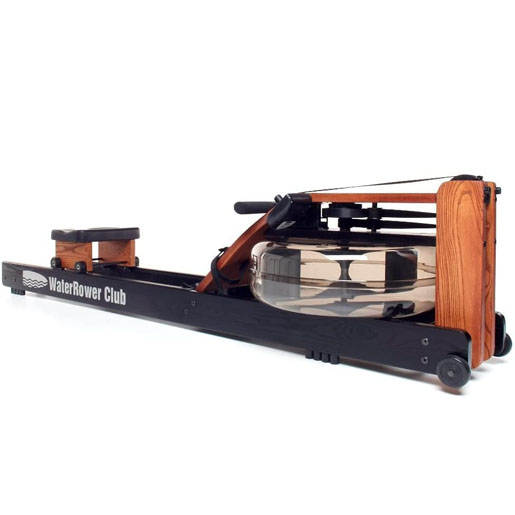 WaterRower Club Rowing Machine w/ S4 Monitor & Hi Rise Attachment