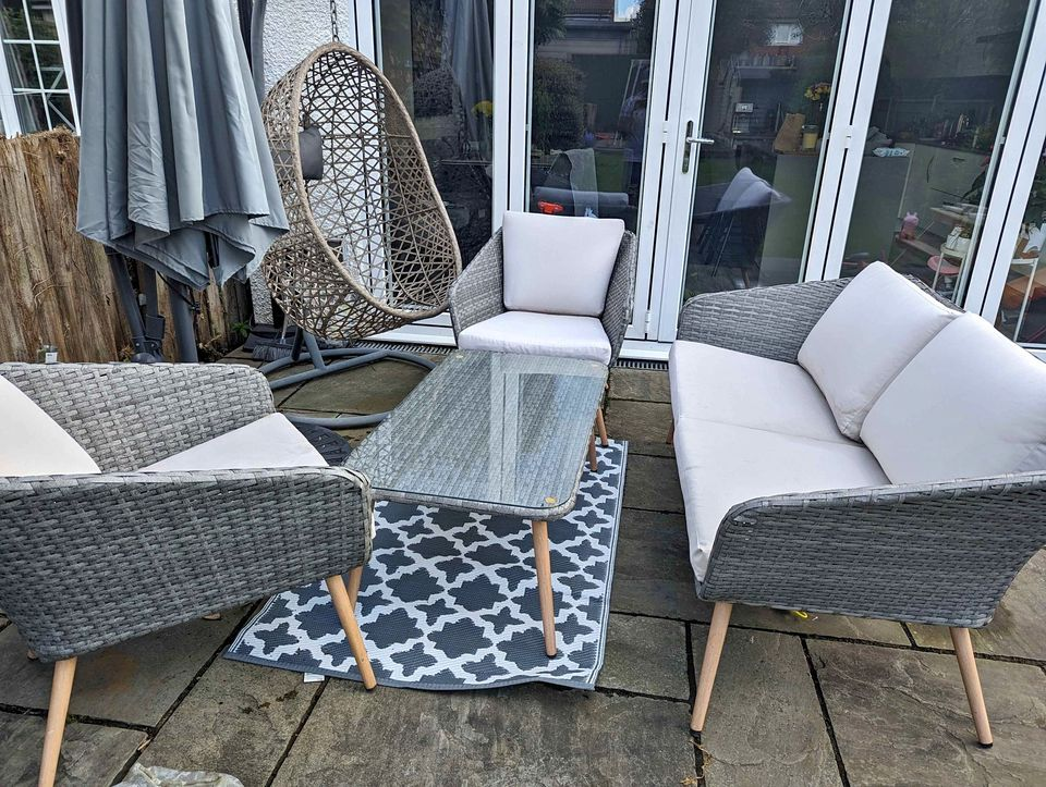 Kettler La Mode 3 Seat Sofa Set