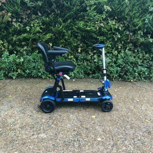 SOLAX GENIE BLUE Manual Folding Mobility Boot Scooter