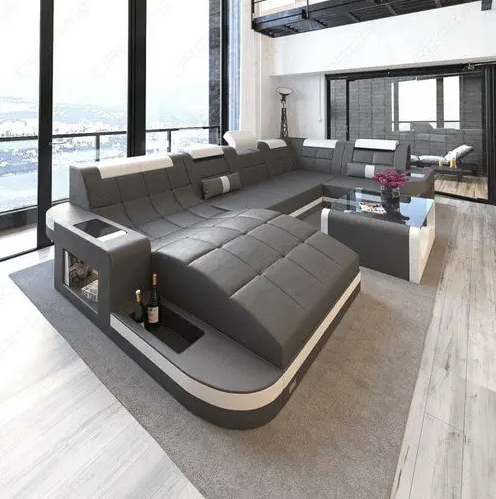 Corner power sofa JACKSONVILLE U