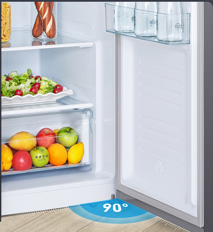 【Appliances】【BS】36 Side-by-Side Refrigerator and Freezer, 25 Cubic Feet Total, White