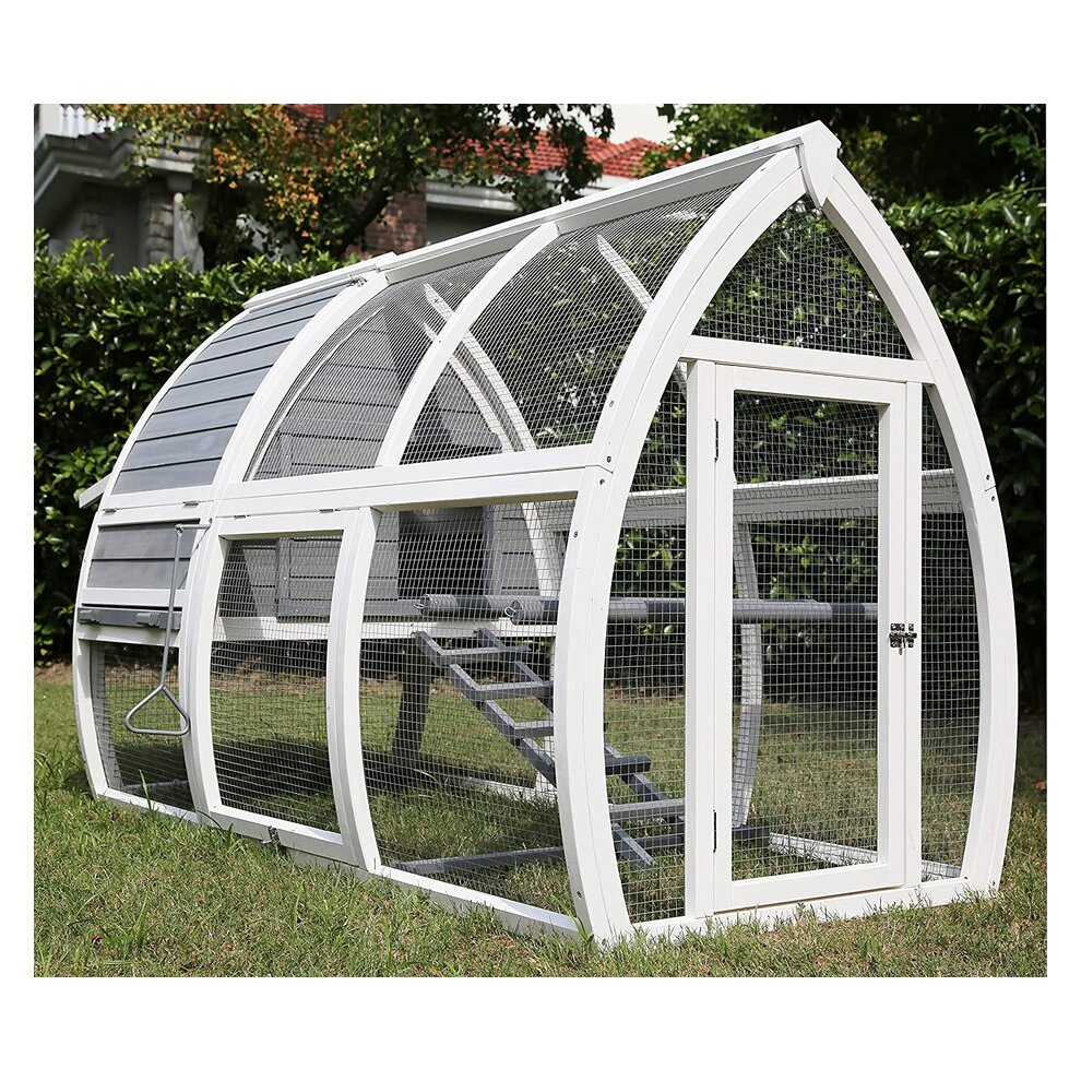 Pets Imperial Grey Dorchester Chicken Coop Nest Box Rabbit Hutch Run