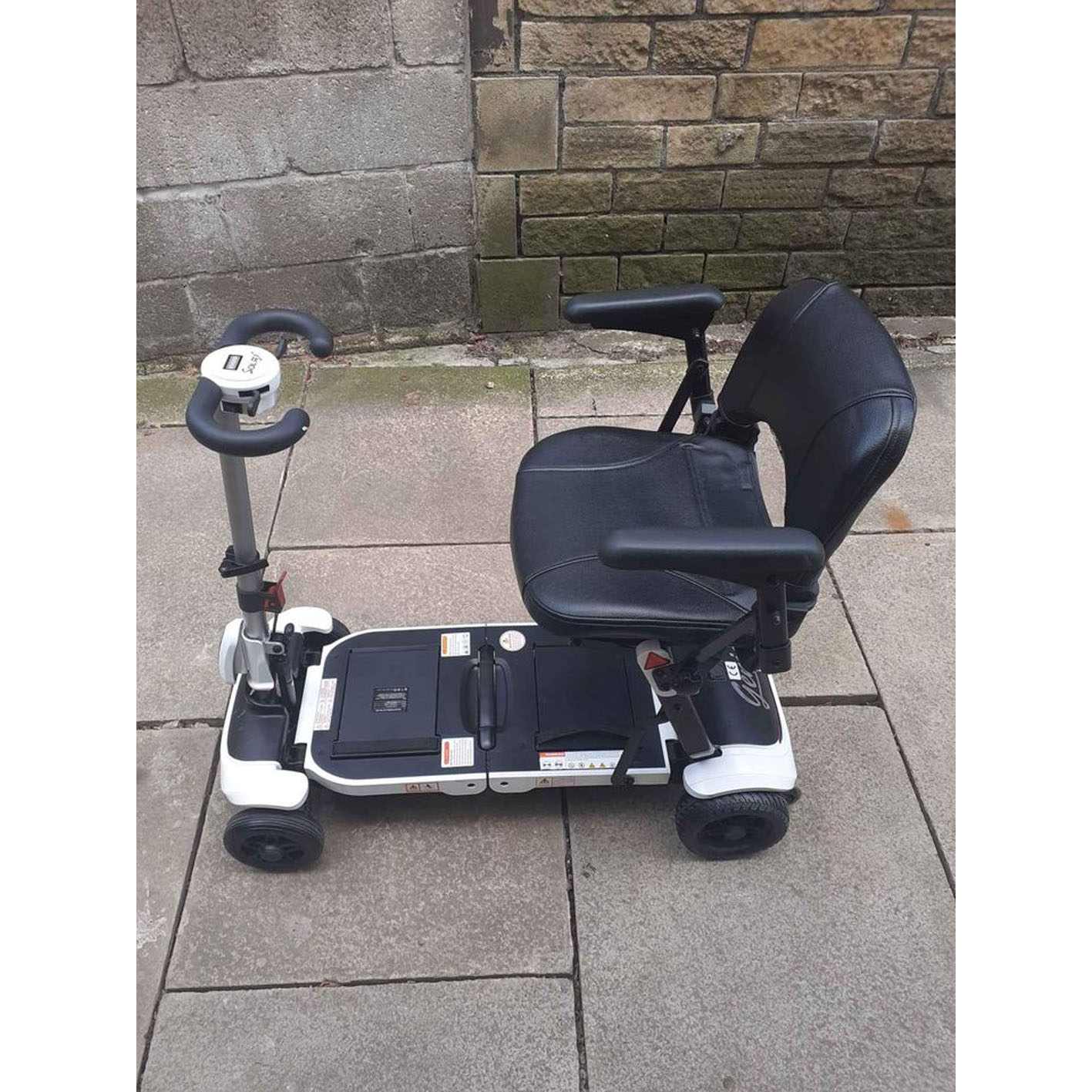 SOLAX GENIE BLUE Manual Folding Mobility Boot Scooter